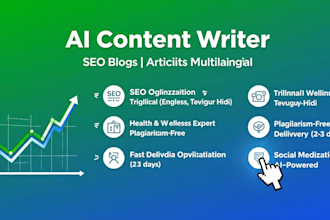 write ai powered content writing
