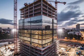 create professional construction time lapse video editing in 4k