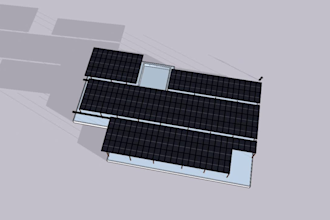 design 3d solar panel layout and pv system drawings