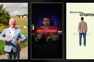 edit short form videos for reels, tiktok, and shorts