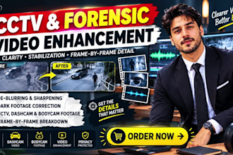 enhance cctv, low quality forensic video, surveillance footage, license plate