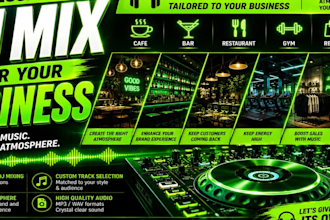 create professional dj mixes for your business