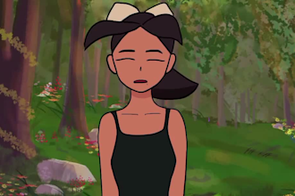 do 2d cartoon animation, 2d hand drawn animation, 2d traditional animation video