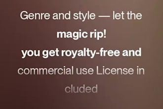 create custom ai song any genre with lyrics or instrumental