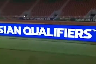 create realistic stadium led ads, stadium commercial video, pitchside led ads