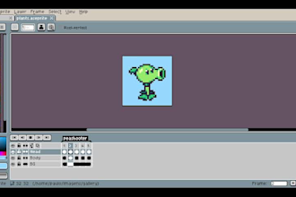 draw a pixel art of your choice