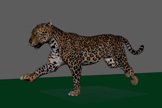 do 3d animal model, character modeling, rigging for unreal engine, unity, mixamo