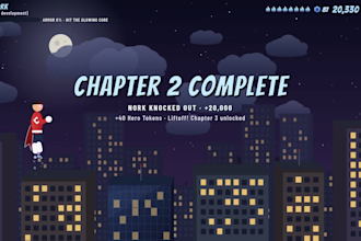 make a 2d side scrolling mobile game