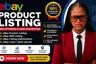 do ebay product listing ebay SEO listing ebay listing optimization ebay lister