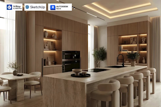 create photorealistic 3d interior rendering using sketchup and vray