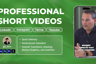 create professional short form content
