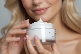 design a luxury modern skincare or beauty logo