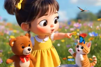 create 2d kids animation and nursery rhymes