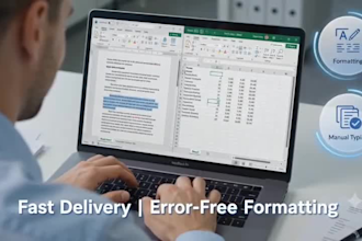 convert PDF to word or excel with  accuracy