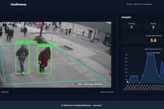 build multi camera ai tracking for mask detection and motion analytics