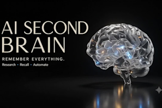 build an ai second brain in obsidian to search all your business docs