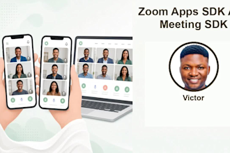 build zoom apps API and sdk integrations