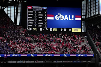 do stadium screen, led wall and 3d football arena billboard animation jumbotrons