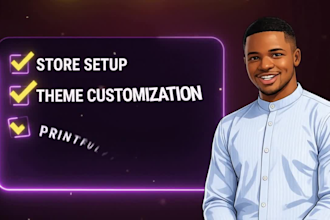 create a shopify print on demand store with printify or printful