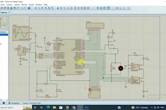 simulate circuits and design custom pcbs in proteus