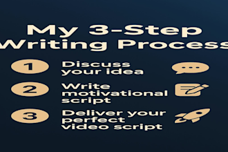 write engaging motivational youtube scripts