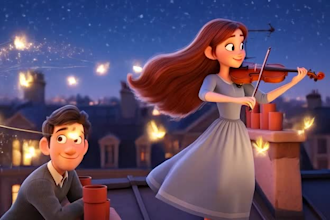 3d pixar style ai animation, disney animation, ai storytelling, 3d ai cartoon