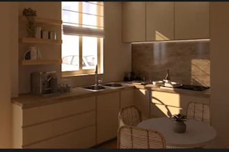 renovate interior layout, moodboard, and 3d visualization