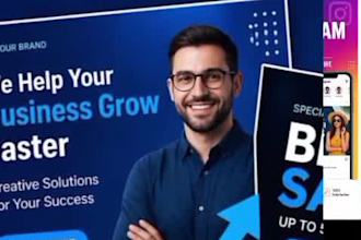 professional social media post and ad banner design