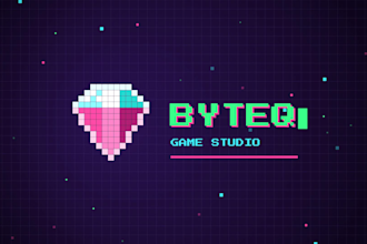 create a neon cyberpunk logo intro