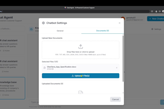 create custom rag chatbot for documents PDF,notion,drive