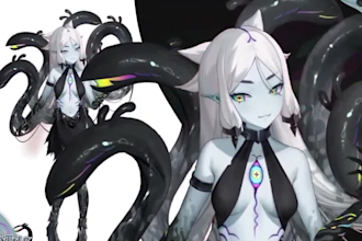 create vtuber model, live2d vtuber rigging for vtube studio vtuber