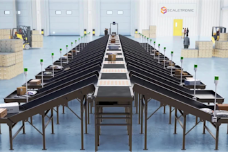 create 3d warehouse automation, asrs, amr and logistics animation