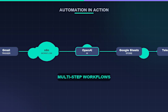 build n8n ai automation workflow zapier alternative nocode