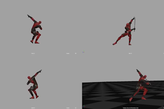 animate your 3d character rigs for gameplay and series
