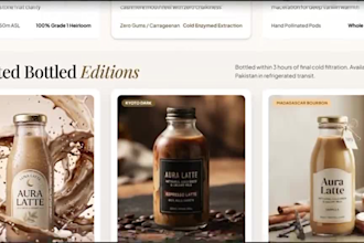 design a modern and user friendly website UI UX