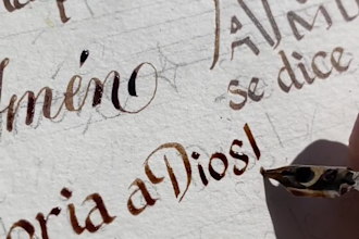 create handmade calligraphy videos with synced audios