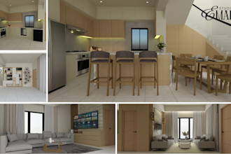 create cabinetry drawings and 3d design for your kitchen