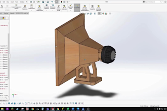 design an acoustic waveguide for premium speaker boxes for your home sound syste