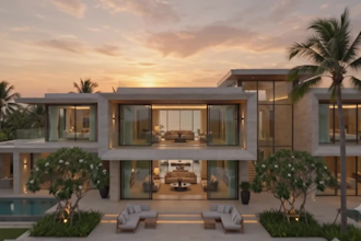 cinematic ai real estate explainer video  for property 4k using veo3 midjourney
