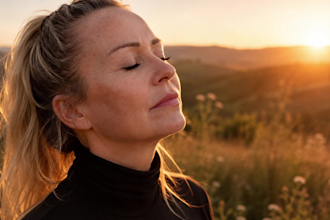 record a calming voice for sleep meditation and mindfulness