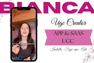 create ugc video for your app or digital service