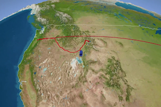 create a professional travel map animation for your videos