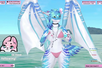 create custom vrchat avatar nsfw avatar furry avatar anime vrc avatar 3d vtuber