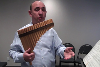 play pan flute, bansuri, piccolo, udu, balafon and kora for your session