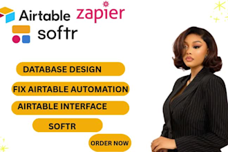 fix airtable automation, database issues, and zapier integration