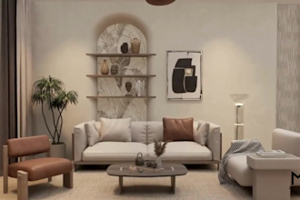 do interior and exterior design with realistic 3d rendering, virtual renovation