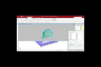 do structural analysis and develop 3d models using staad pro