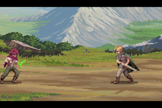 do pixel character animation street fighter, mugen for godot rpg indie game