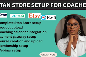 build your stan store for coaching consulting and bookings