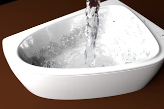 design cgi vfx water simulation, 3d water simulation, fluid and particles video